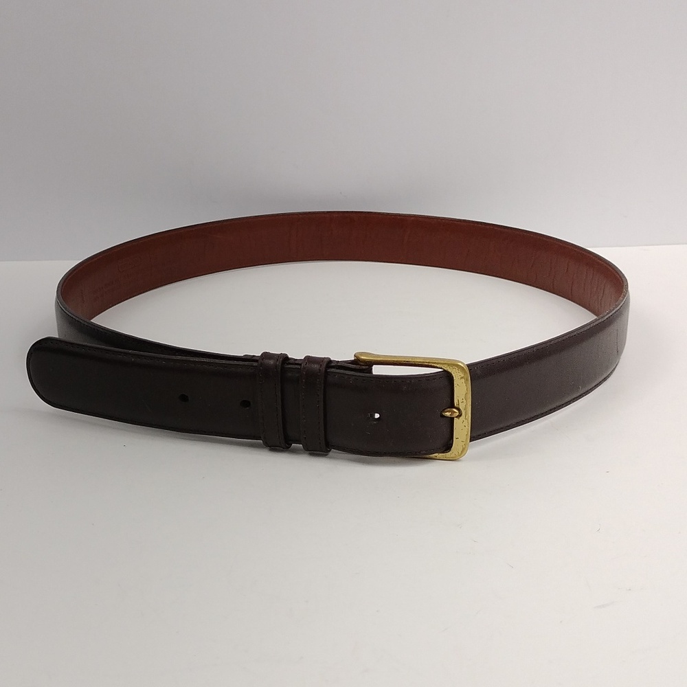 Coach Brown Leather Belt